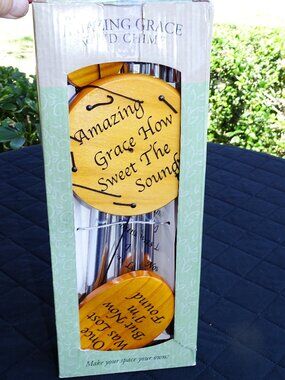 Amazing Grace Wind Chimes  New in Box